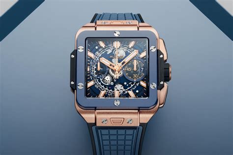 hublot unico gold blue|hublot unico price.